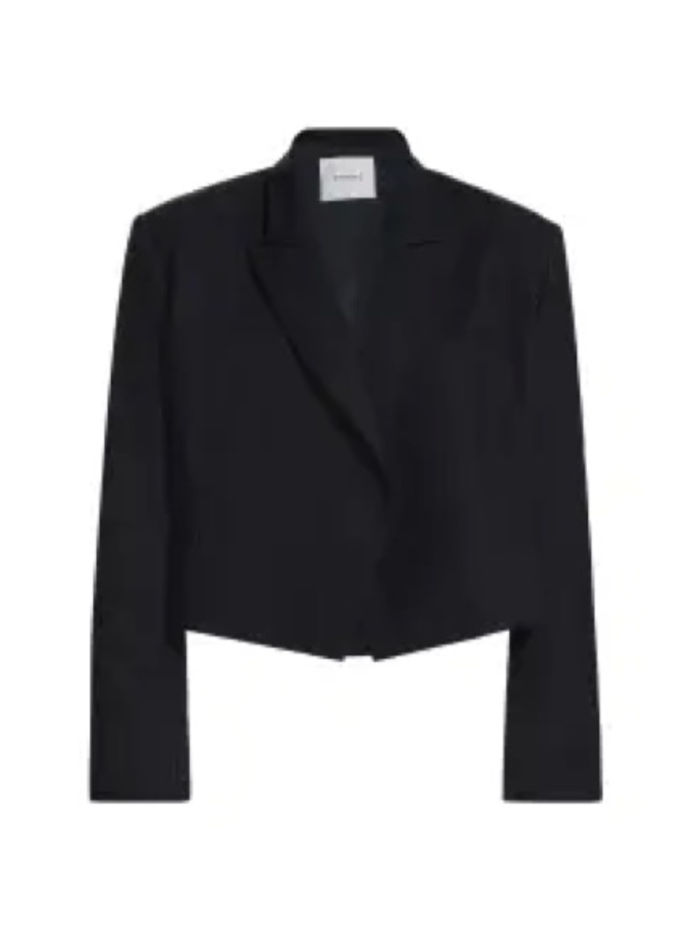 Frame cropped pinstripe blazer - size medium